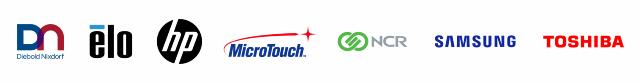 Our Technology Partners: Diebold Nixdorf | Elo | HP | MicroTouch | NCR | Samsung | Toshiba